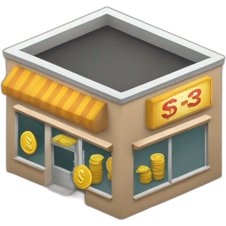 Store con dinero  emoji