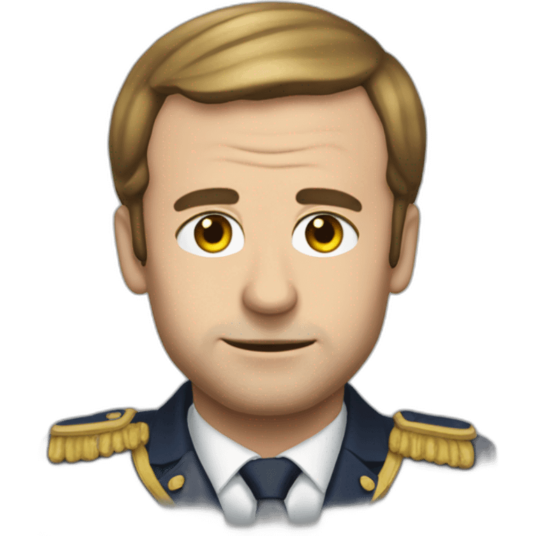 Macron qui dort emoji