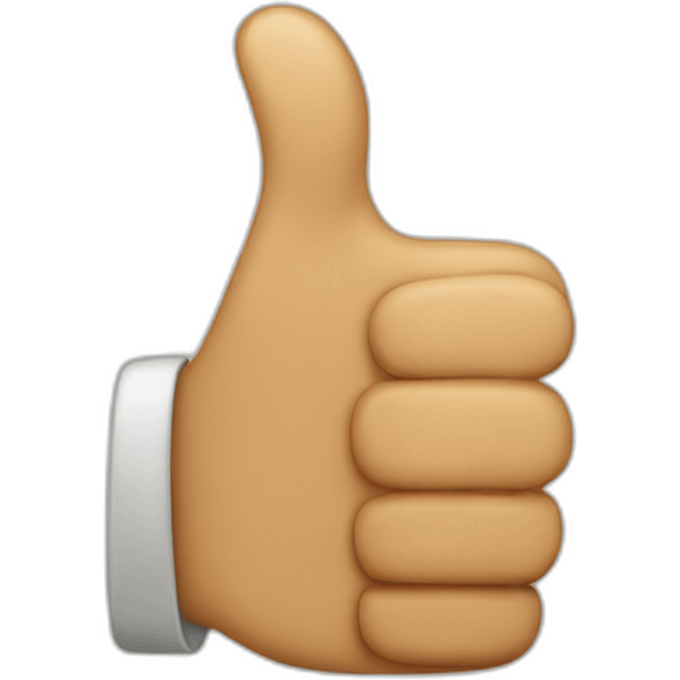 Thumbs up emoji