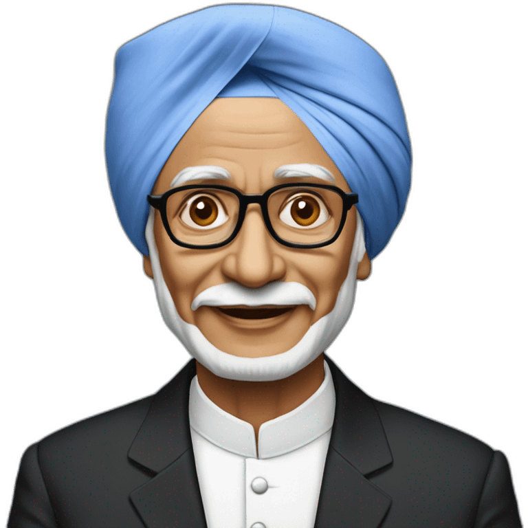 Dr manmohan singh emoji