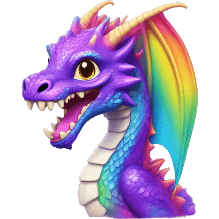 Lisa frank magic dragon emoji