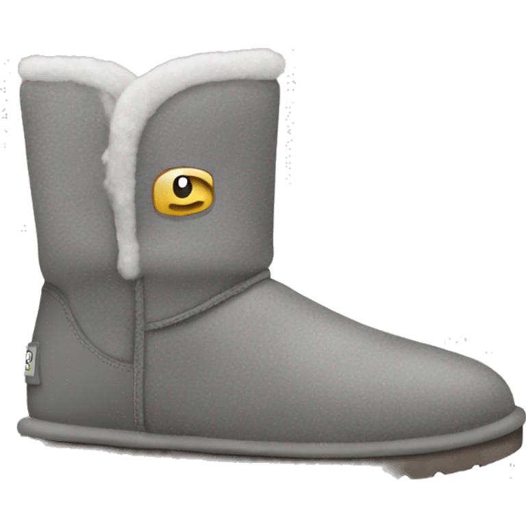 grey ugg emoji