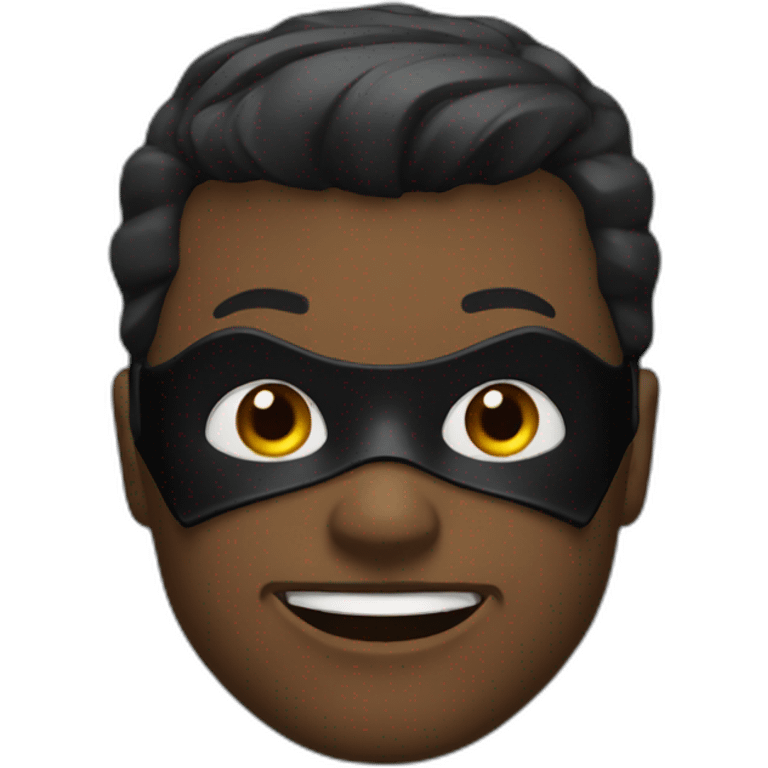 Black batman emoji