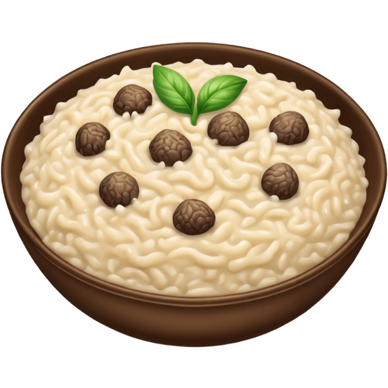 Truffle risotto emoji