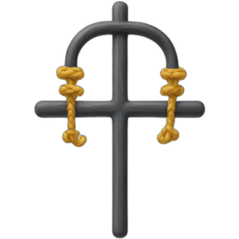 CROSS WITH HOOK  emoji