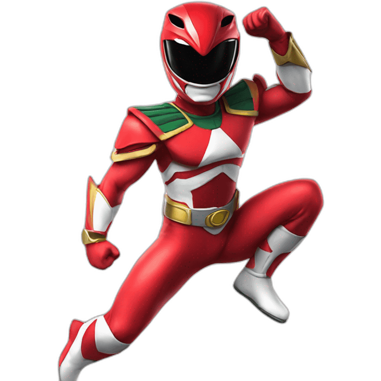 power ranger red emoji