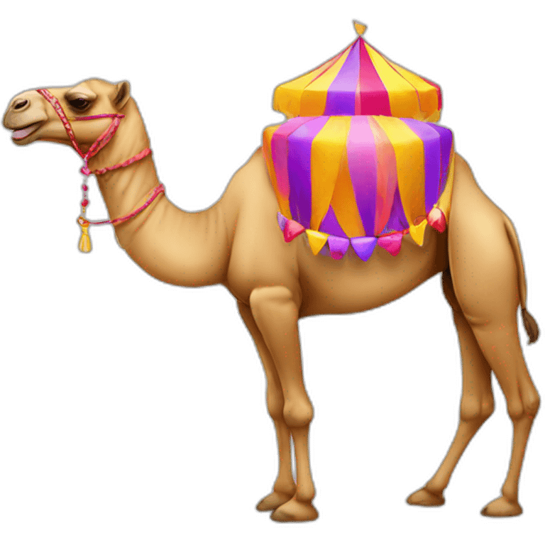 party camel emoji