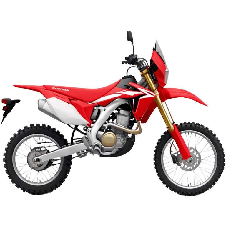 Honda CRF (Dirtbike) - Honda CRF250R (Model Year: 2022) (Iconic colour: Red) emoji