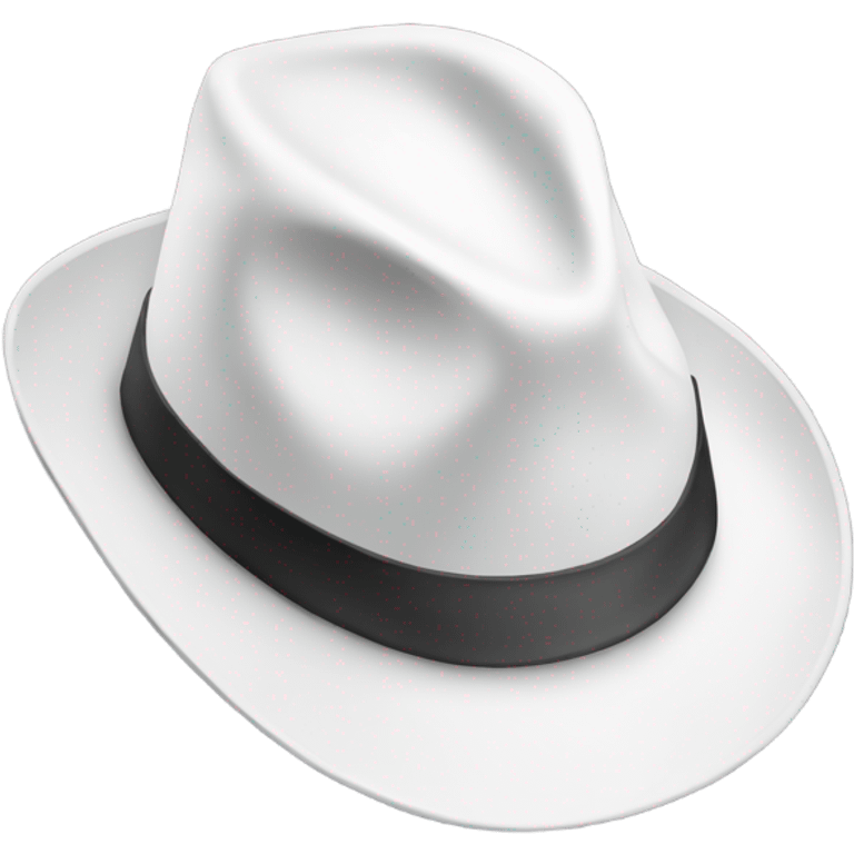 white hat emoji