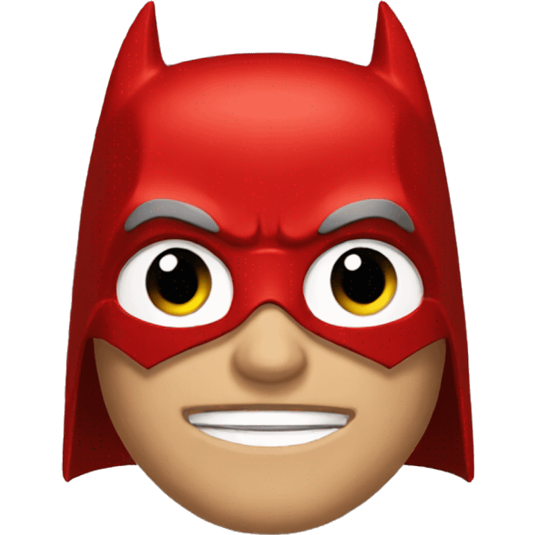 red batman emoji