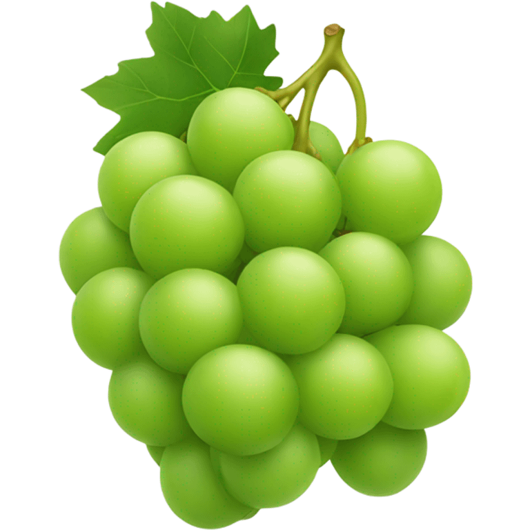 Green grapes emoji