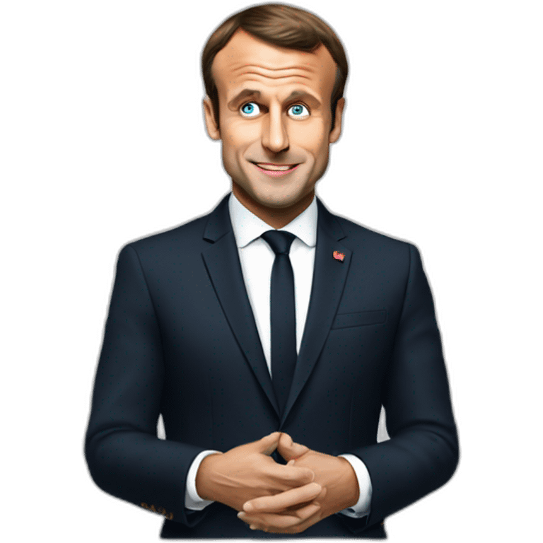 Emmanuel Macron emoji