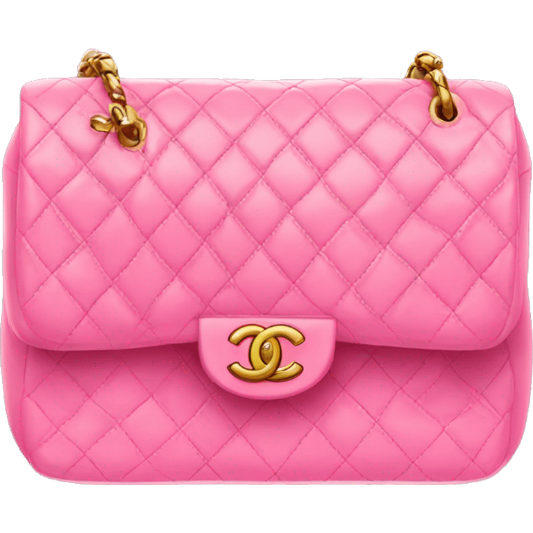 Pink chanel bag emoji