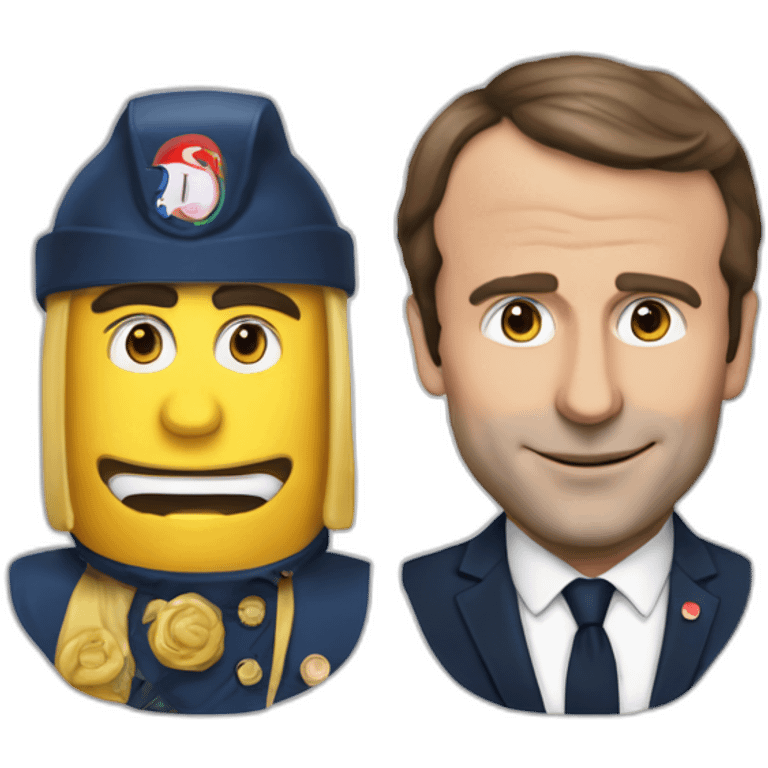 Macron said « est ce que c’est bon pour vous » emoji