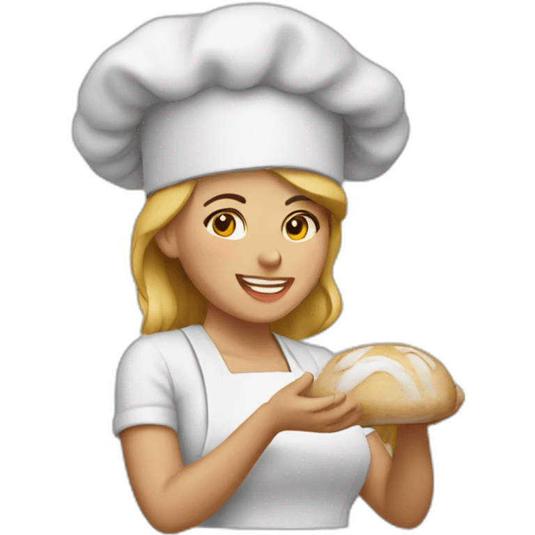 female baker emoji