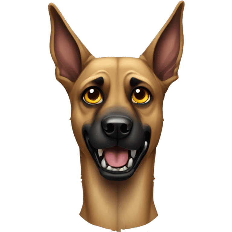 zombie-monster-malinois dog emoji