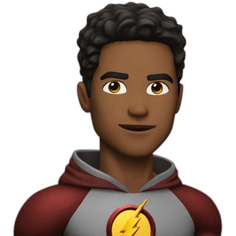 The Flash DC emoji