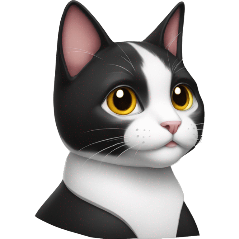 tuxedo cat emoji