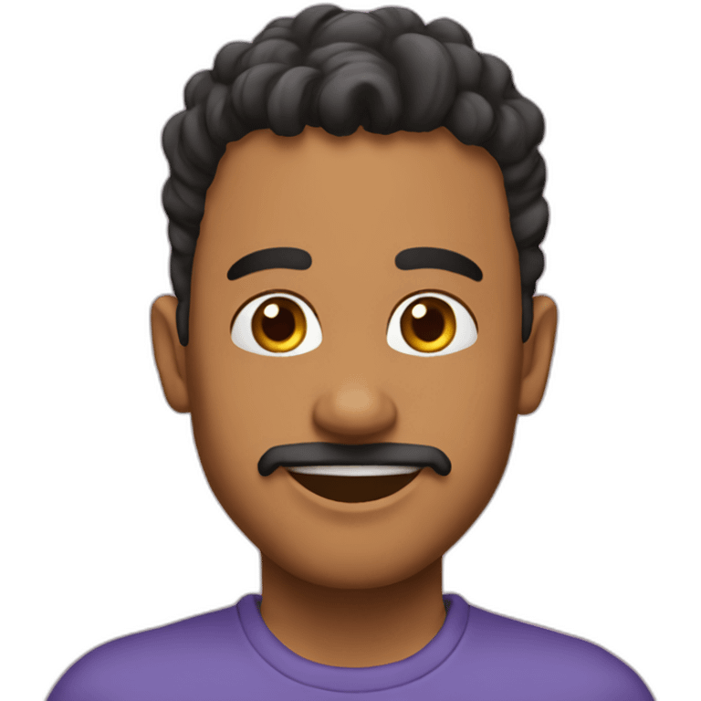 فتاة سمراء emoji