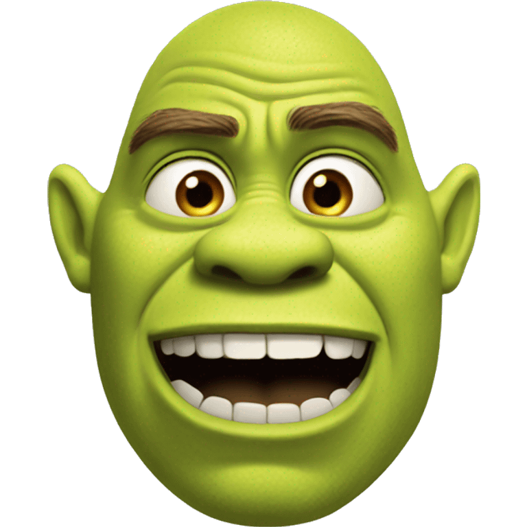 shrek cringe emoji