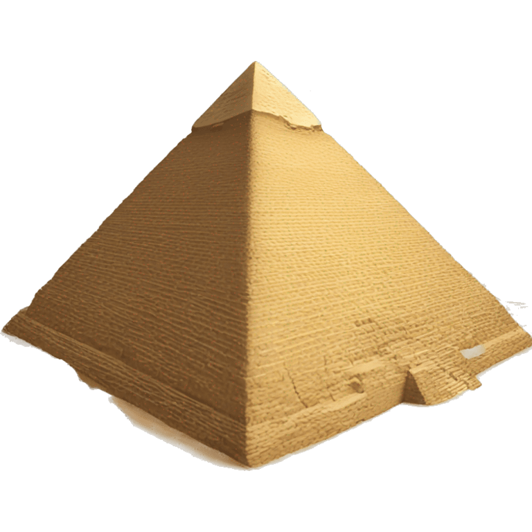 Pyramid in egypt emoji