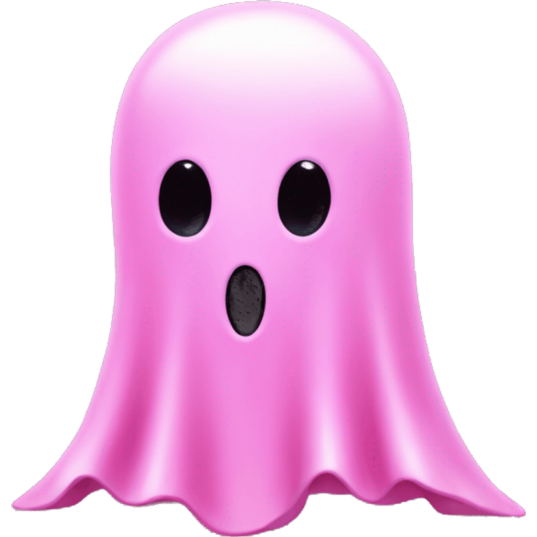 Pink ghost  emoji