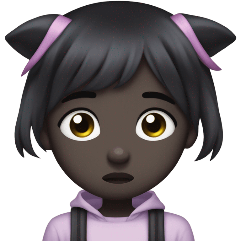 Kuromi sad emoji