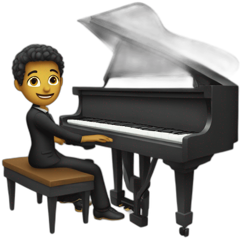 pianist emoji