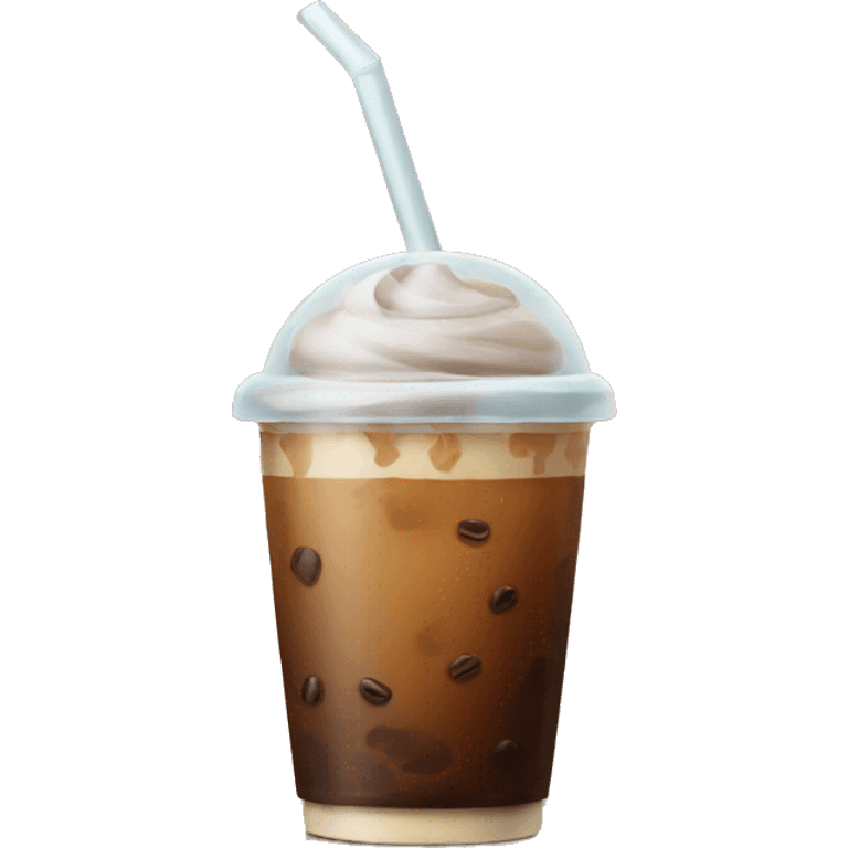 Iced coffe emoji