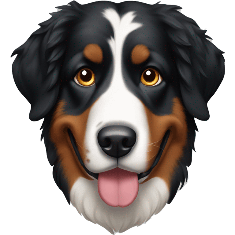 Bernese mountain dog emoji