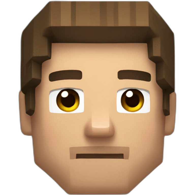 Steve Minecraft emoji