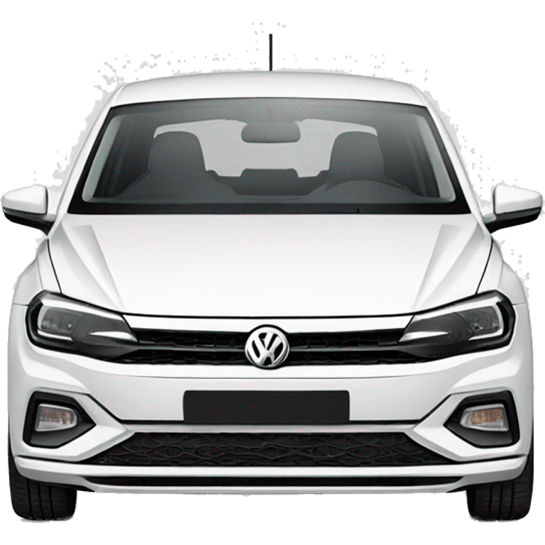 volkswagen polo 2020 r line white emoji