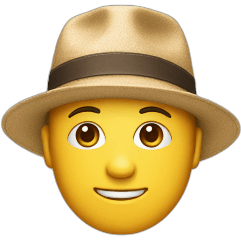 number 5 on hat emoji