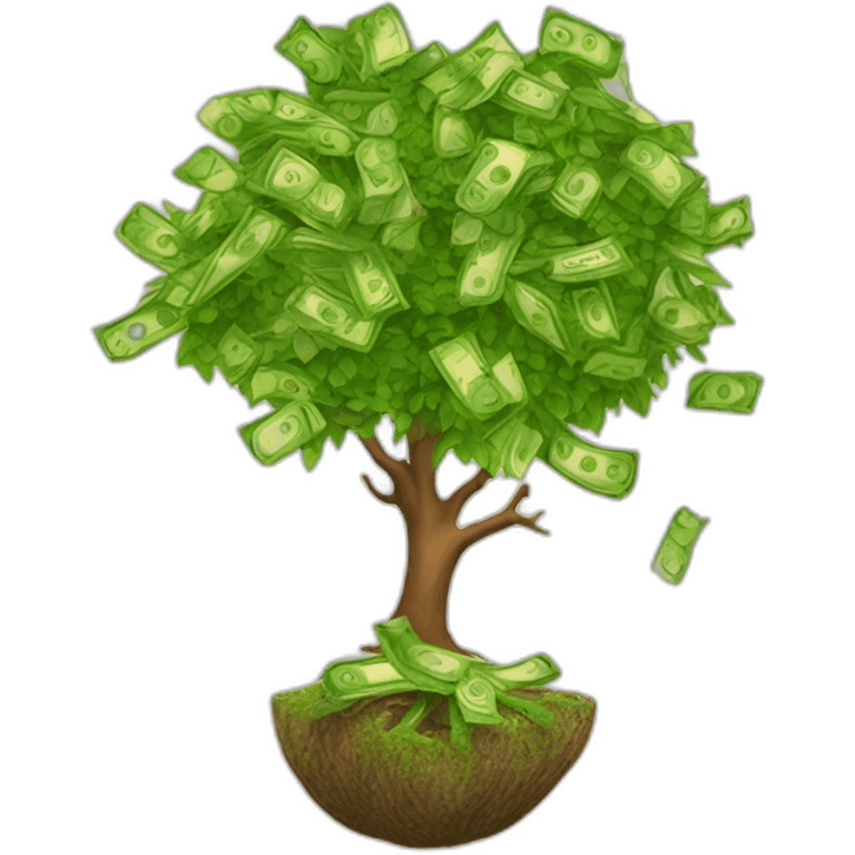 money growing on tree emoji