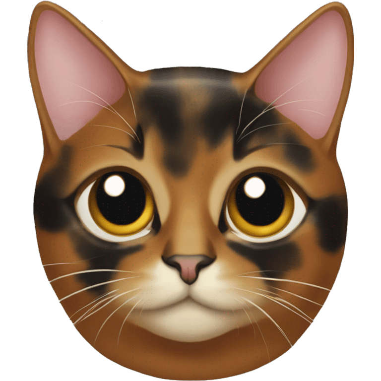 Tortoiseshell cat emoji