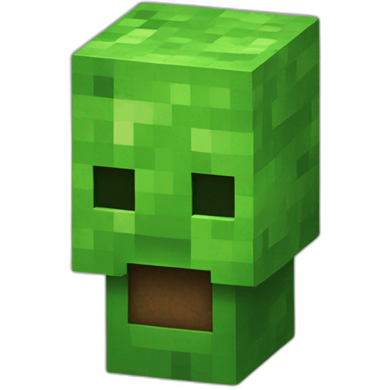 Minecraft creeper emoji