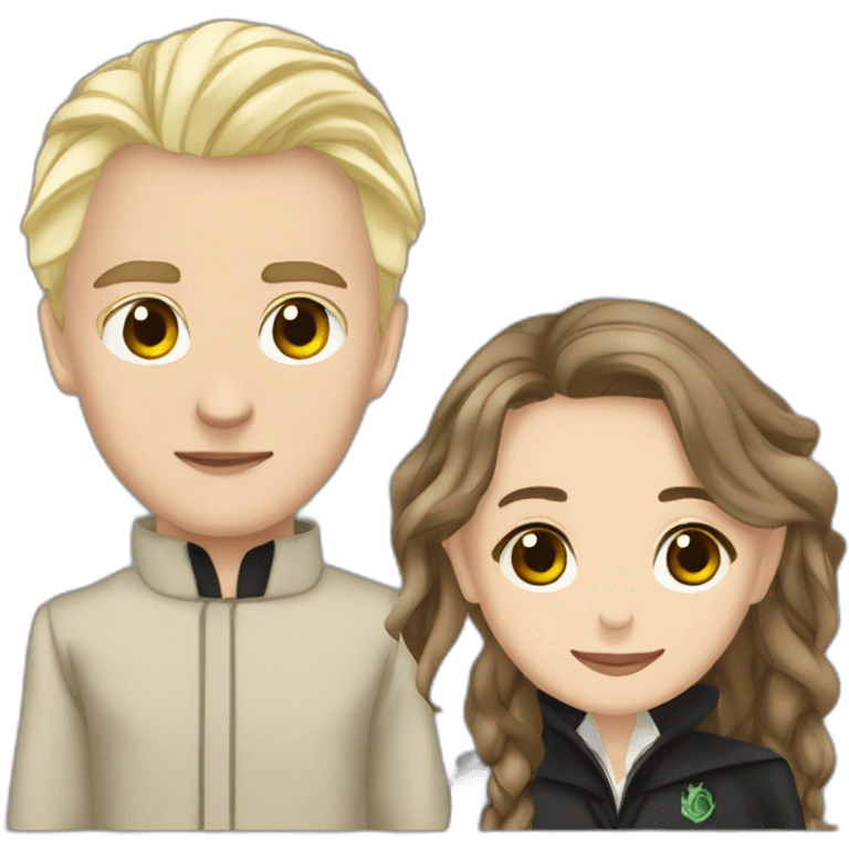 Drago Malefoy ans Hermione Granger emoji