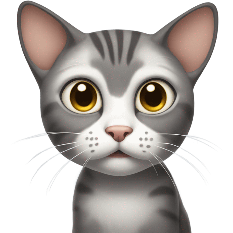 curious cat in focus emoji