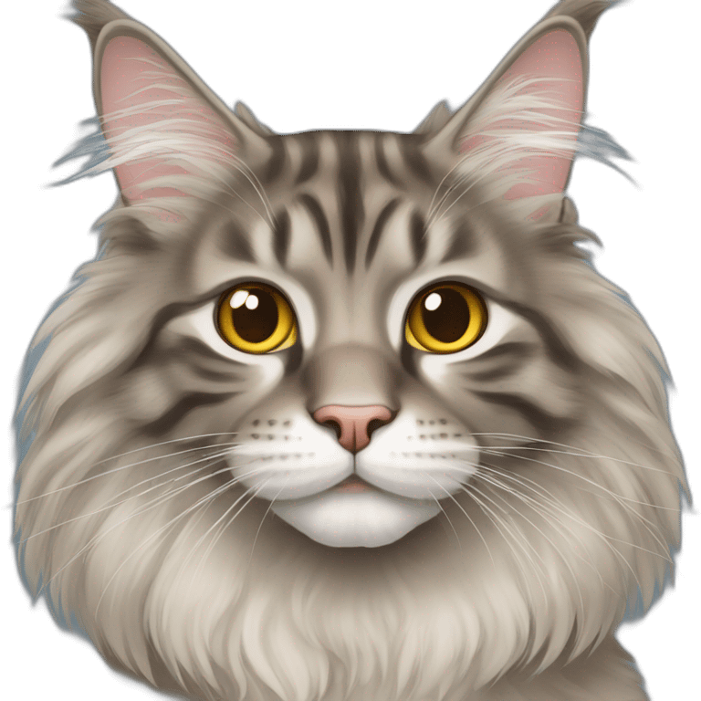 maine coon cat emoji