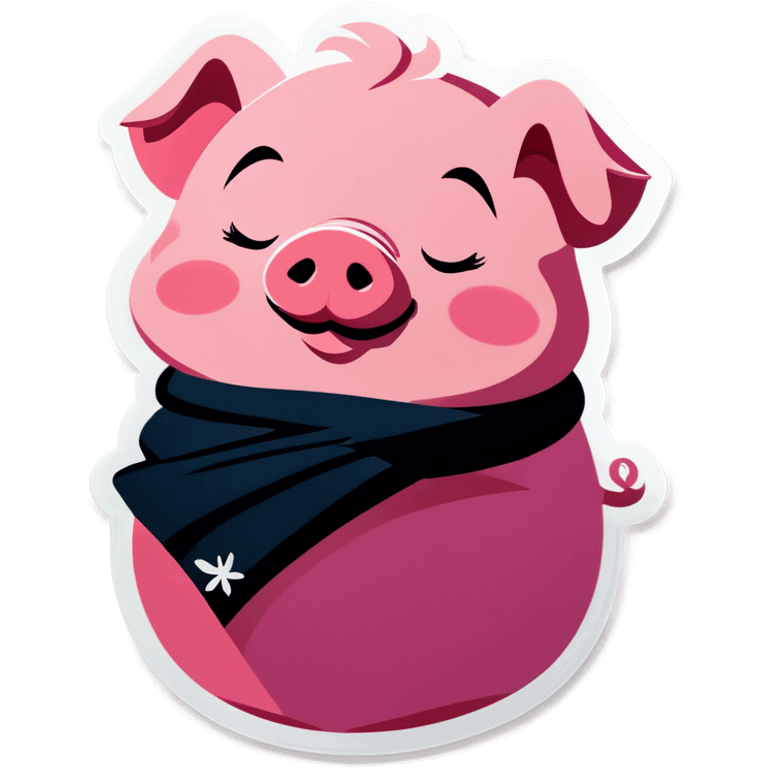 sleepy mommy pig emoji