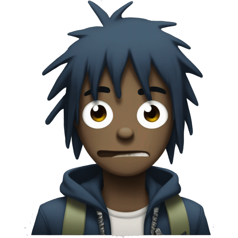 2D from gorillaz  emoji