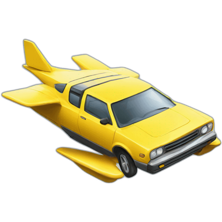 flying car emoji