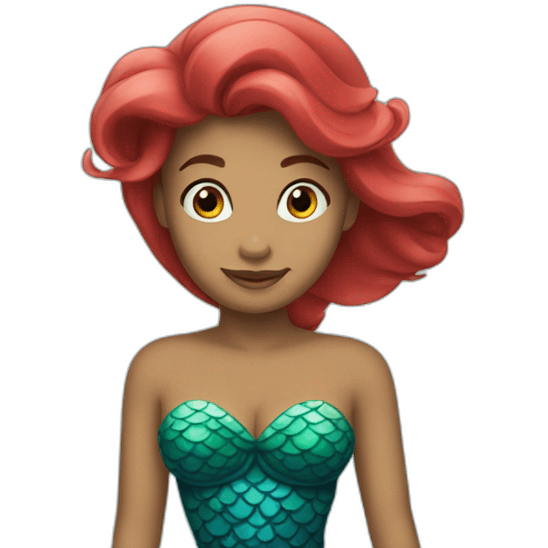 Little mermaid emoji