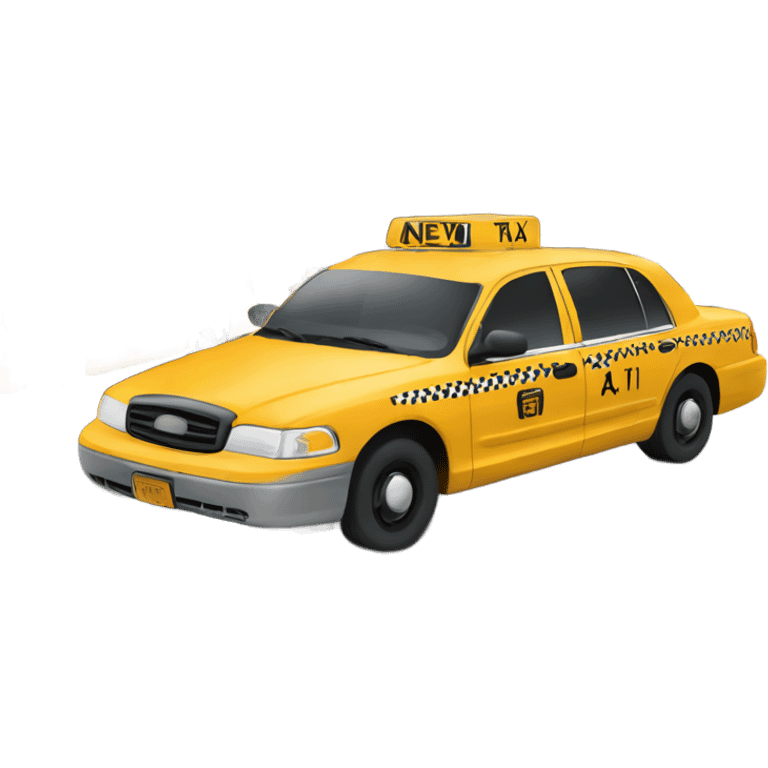 New York City Taxi emoji