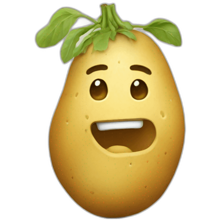 une patate emoji