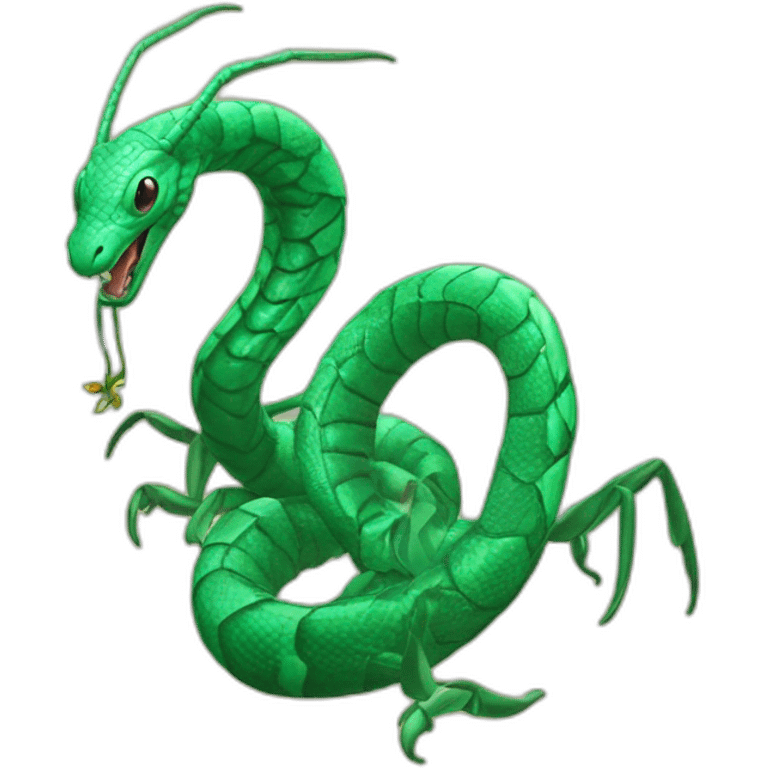 Sirène serpent scorpion araignée emoji