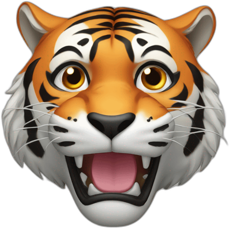 tiger head emoji