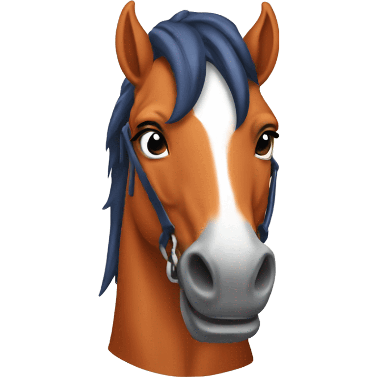 Denver broncos horse mascot  emoji