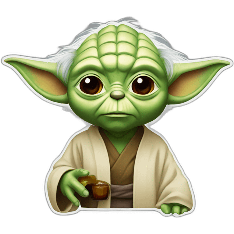 Yoda bière emoji