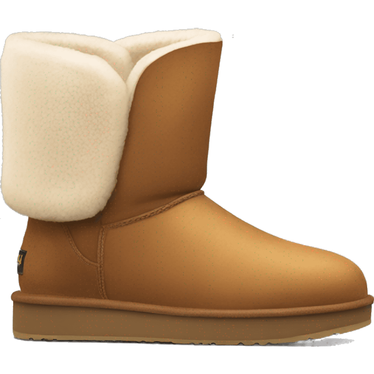 Ugg boots short platform emoji